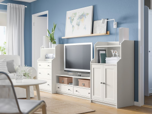 Стенка Хауга 524 white ИКЕА (IKEA) Стенка Хауга 524 white ИКЕА (IKEA) в Москве