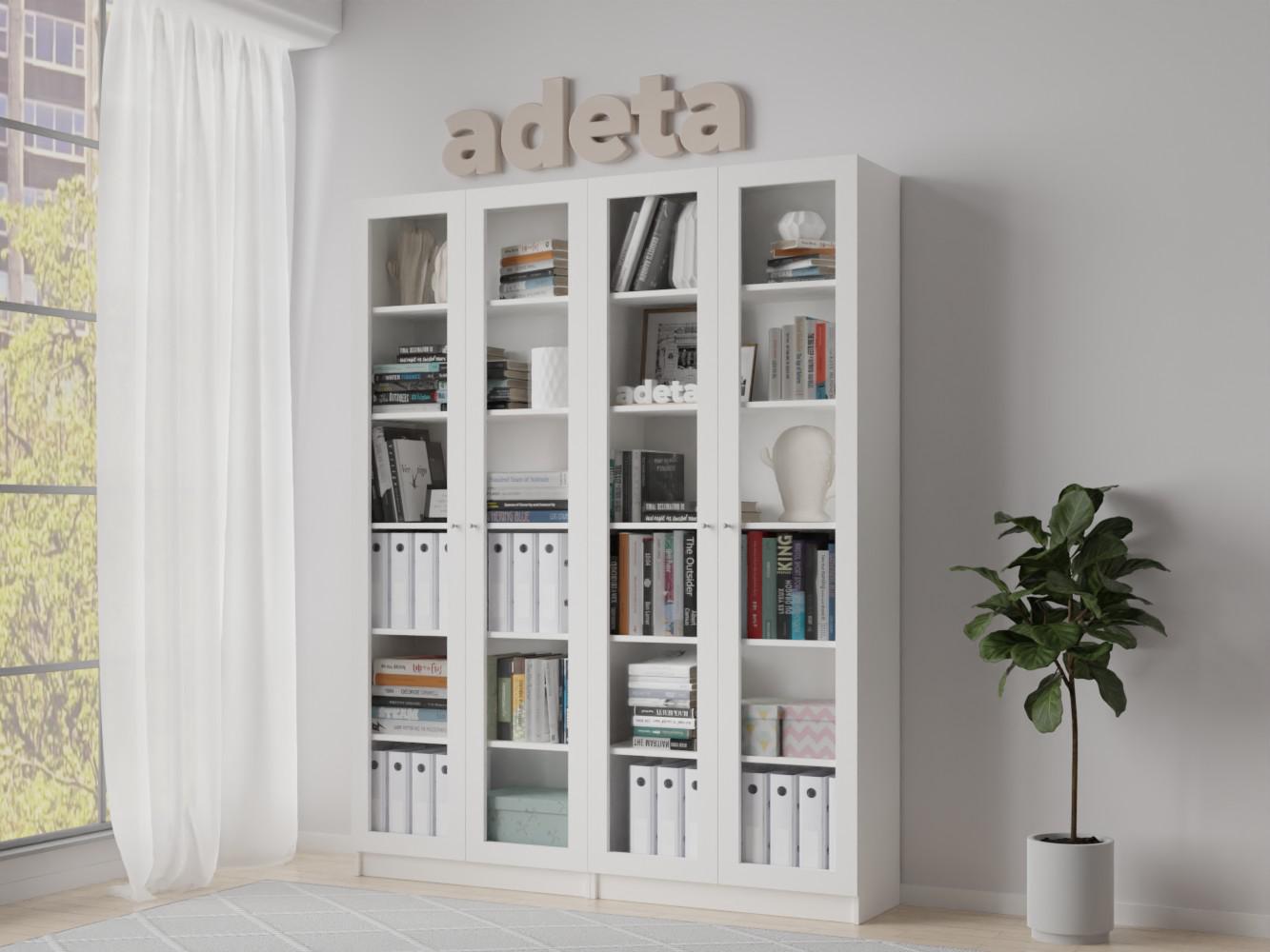 Книжный шкаф Билли 344 white ИКЕА (IKEA) изображение товара